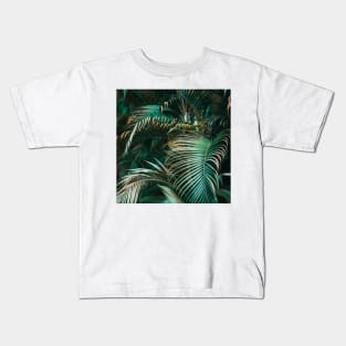 Botanical Green Foliage Kids T-Shirt